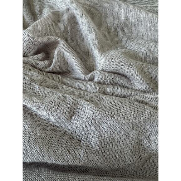 Lagenlook Sweater Tunic Womens OS S/M Pastel Purple Linen Drape Stella Carakasi - Picture 7 of 11